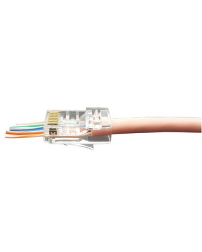 PLEZ-8P8C-U-C5-SH-100 (100 шт). Разъем RJ-45. Hyperline в Бийске