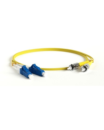 FC-D2-9-LC/UR-ST/UR-H-1M-LSZH-YL. Патч-корд волоконно-оптический ST-LC. Hyperline в Бийске