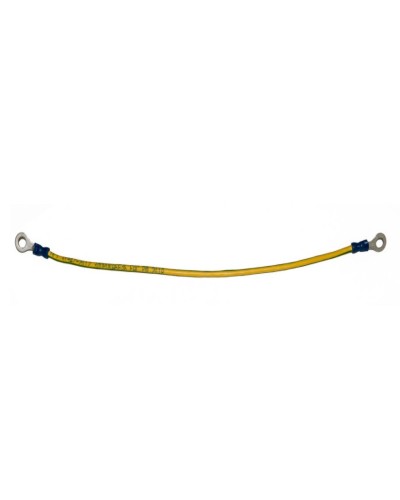 TGRD-CP-25. Кабель заземления кольцо-разъем(мама) 0.25м. Hyperline в Бийске