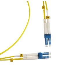 FC-D2-9-LC/UR-LC/UR-H-1M-LSZH-YL. Патч-корд волоконно-оптический LC/UPC-LC/UPC. Hyperline