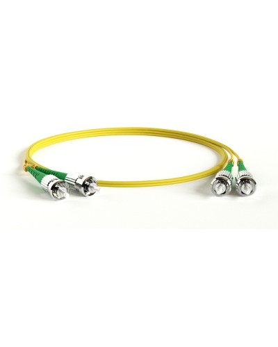 FC-D2-9-ST/AR-ST/AR-H-1M-LSZH-YL. Патч-корд волоконно-оптический ST-ST. Hyperline в Бийске
