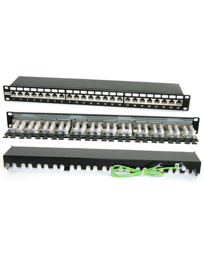 PP2-19-24-8P8C-C6A-SH-110D. Патч-панель 19. Hyperline в Бийске