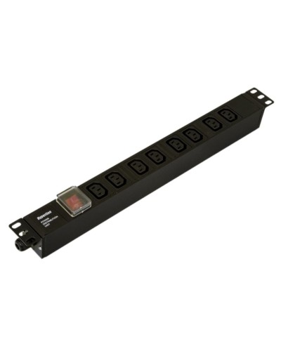 SHE19-8IEC-S-CB. Блок розеток 19. Hyperline в Бийске
