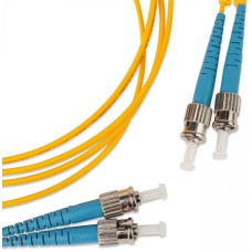 FC-D2-9-ST/UR-ST/UR-H-2M-LSZH-YL. Патч-корд волоконно-оптический ST-ST. Hyperline