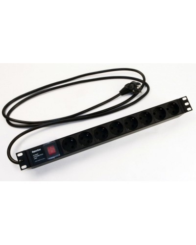 SHE19-8SH-S-2.5EU. Блок розеток 19. Hyperline в Бийске