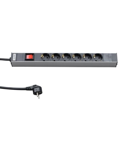 SHE19-6SH-S-2.5EU. Блок розеток 19. Hyperline в Бийске