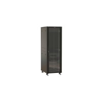 TTBR-4268-AS-RAL9004. Шкаф телекоммуникационный 19 напольный 42U. Hyperline
