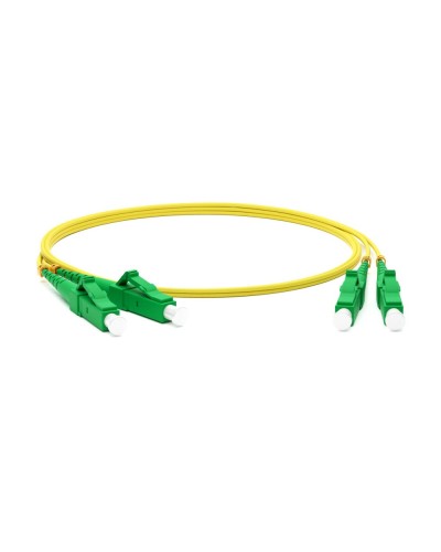 FC-D2-9-SC/AR-SC/AR-H-1M-LSZH-YL. Патч-корд волоконно-оптический SC-SC. Hyperline в Бийске