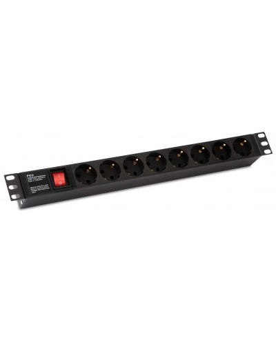 SHE19-8SH-S-IEC. Блок розеток 19. Hyperline в Бийске