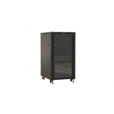 TTBR-1861-AS-RAL9004. Шкаф телекоммуникационный 19 напольный 18U. Hyperline