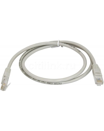 PC-LPM-UTP-RJ45-RJ45-C5e-2M-LSZH-GY. Патч-корд медный. Hyperline в Бийске