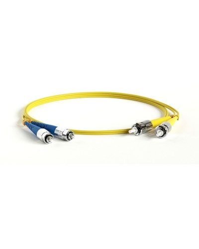 FC-D2-9-FC/UR-ST/UR-H-1M-LSZH-YL. Патч-корд волоконно-оптический ST-FC. Hyperline в Бийске
