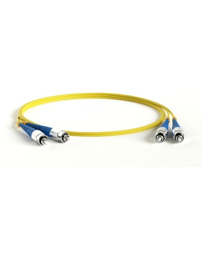 FC-D2-9-FC/UR-FC/UR-H-1M-LSZH-YL. Патч-корд волоконно-оптический FC-FC. Hyperline в Бийске