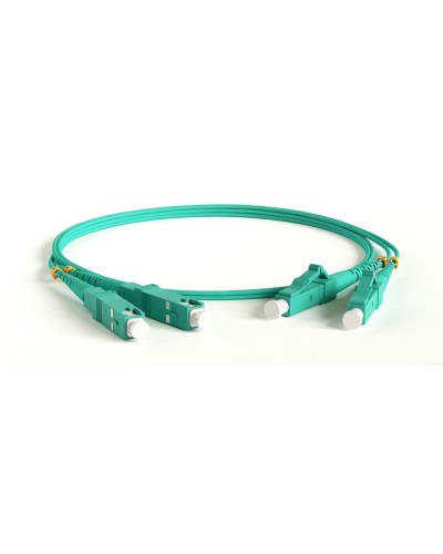 FC-D2-503-LC/PR-SC/PR-H-1M-LSZH-AQ. Патч-корд волоконно-оптический многомодовый. Hyperline в Бийске