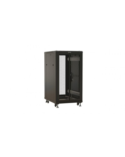 TTBR-2768-DD-RAL9004. Шкаф телекоммуникационный 19 напольный 27U. Hyperline в Бийске