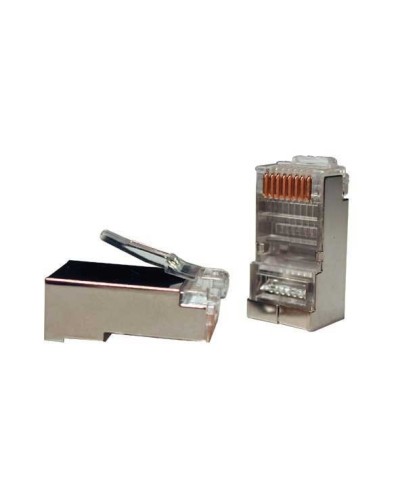 PLUG-8P8C-U-C5-SH-100 (100 шт). Разъем RJ-45. Hyperline в Бийске