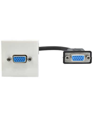 Розетка VGA M/M PRIMER РКМ-10-20-П белый IEK(PR-KK40D-RV-0-1-K01). Розетка. IEK в Бийске