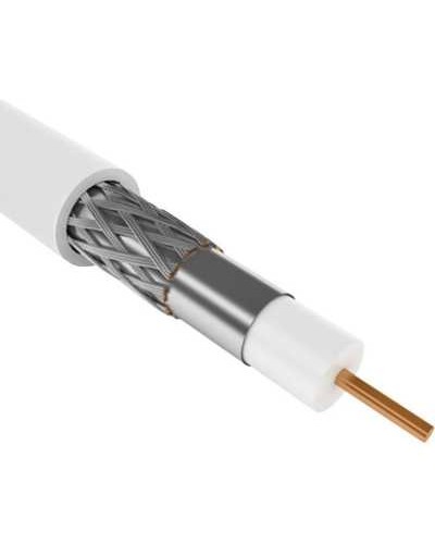GENERICA RG6 медный 75Ом FPE PVC белый (CC3-R6F1-111-300-G). Кабель коаксиальный медный. IEK в Бийске