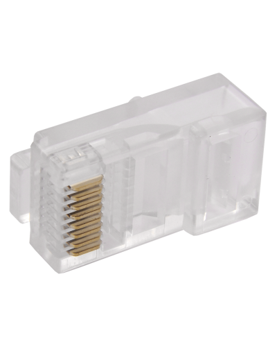 GENERICA Разъём RJ-45 UTP для кабеля кат. 5Е (20 шт) (CS3-1C5EU-G). Разъем RJ-45. IEK в Бийске