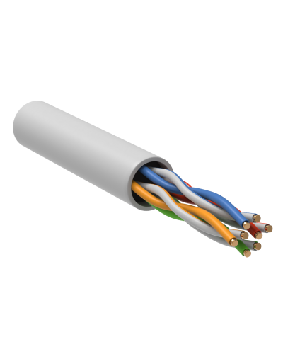GENERICA U/UTP кат. 5E 24AWG 4 пары LSZH INDOOR белый (BC1-C5E04-128-305-G). Кабель «витая пара» (LAN) для структурированных систем связи. IEK в Бийске