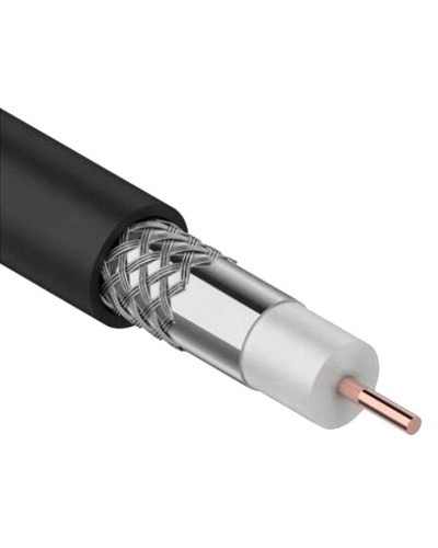 GENERICA RG59 CCS 75Ом FPE PVC белый (CC1-R5F1-111-100-G). Кабель коаксиальный омедненный. IEK в Бийске