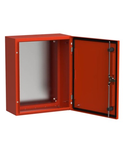 ЩМП-50.40.20 УХЛ1 IP66 RAL3020 TITAN 5 (TI5-13-N-050-040-020-66). Корпус металлический с монтажной платой. IEK в Бийске