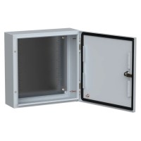 ЩМП-40.40.15 УХЛ1 IP66 400х400х150 TITAN 5 (TI5-10-N-040-040-015-66). Шкаф металлический с монтажной платой. IEK