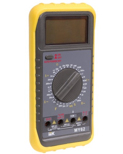 Мультиметр цифровой Professional MY62 (TMD-5S-062). Мультиметр цифровой. IEK в Бийске
