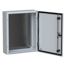 ЩМП-50.40.15 УХЛ1 IP66 500x400x150 TITAN 5 (TI5-10-N-050-040-015-66). Шкаф металлический с монтажной платой. IEK