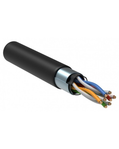 GENERICA F/UTP кат.5E 24AWG 4 пары LDPE черный (BC3-C5E04-339-305-R-G). Кабель «витая пара» (LAN) для структурированных систем связи. IEK в Бийске