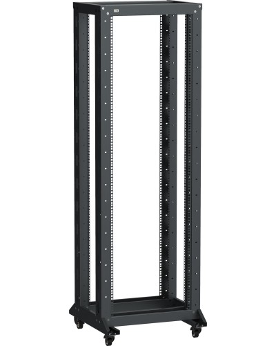LF05-20U66-2RM. Стойка 2-рамная на рол. 20U 600х600мм черная. ITK в Бийске