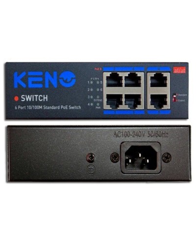 KN-SW402POE+. Коммутатор с питанием по PoE. KENO в Бийске