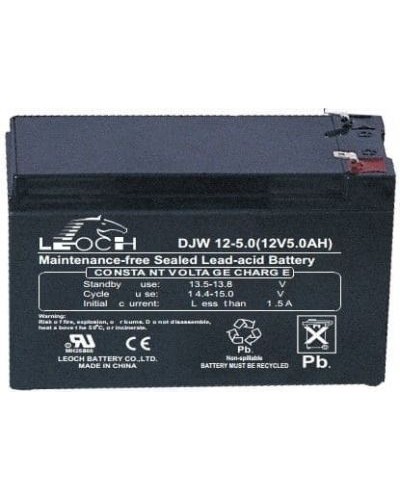 LEOCH DJW 12-5,0. Аккумулятор герметичный свинцово-кислотный. LEOCH в Бийске
