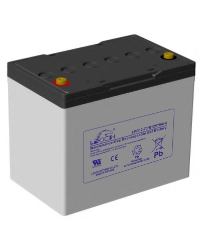 LEOCH LPG 12-70 H. Аккумулятор герметичный свинцово-кислотный. LEOCH в Бийске