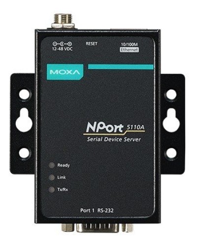 NPort 5110A. 1-портовый асинхронный сервер. MOXA в Бийске