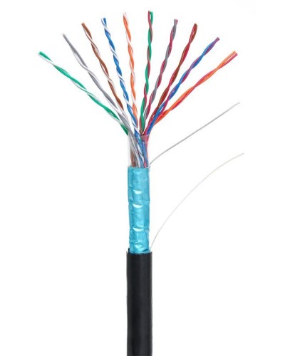 F/UTP 10pair, Cat5, Out, PE (EC-UF010-5-PE-BK-3). Кабель «витая пара» (LAN) для структурированных систем связи. NETLAN в Бийске