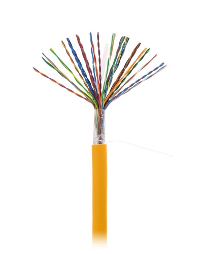 U/UTP 25pair, Cat5, In, LSZH (EC-UU025-5-LSZH-OR-3). Кабель «витая пара» (LAN) для структурированных систем связи. NETLAN в Бийске