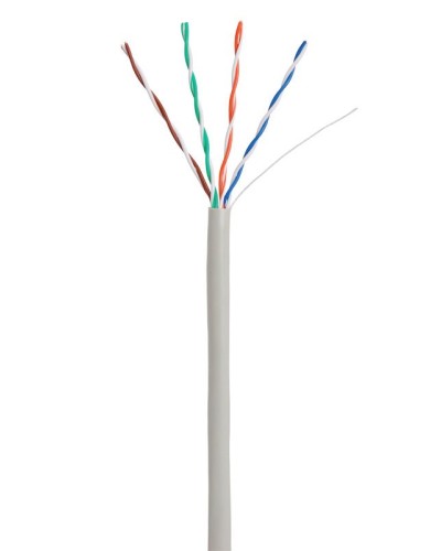 U/UTP 4pair, Cat5e, In, PVC (EC-UU004-5E-PVC-GY). Кабель «витая пара» (LAN) для структурированных систем связи. NETLAN в Бийске