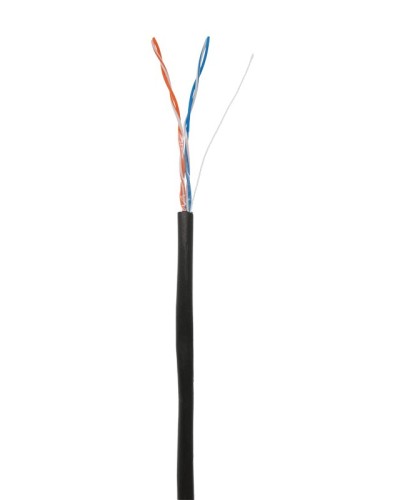 U/UTP 2pair, Cat5, Out, PE (EC-UU002-5-PE-BK). Кабель «витая пара» (LAN) для структурированных систем связи. NETLAN в Бийске