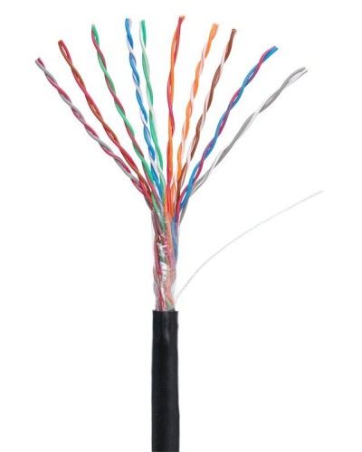 U/UTP 10pair, Cat5, Out, PE (EC-UU010-5-PE-BK-3). Кабель «витая пара» (LAN) для структурированных систем связи. NETLAN в Бийске