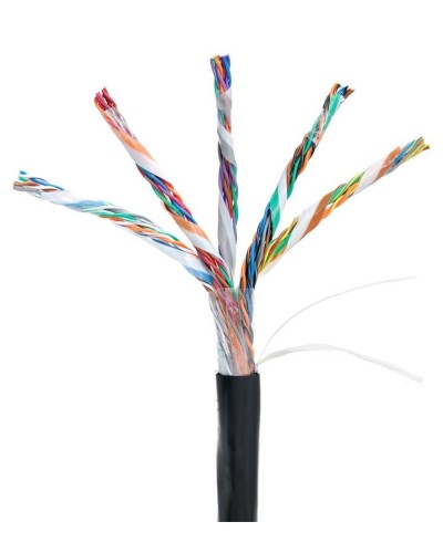 U/UTP 25pair, Cat5, Out, PE (EC-UU025-5-PE-BK-3). Кабель «витая пара» (LAN) для структурированных систем связи. NETLAN в Бийске