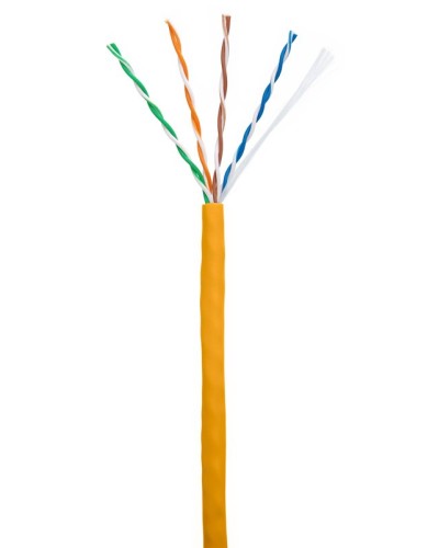 U/UTP 4pair, Cat5e, In, LSZH (EC-UU004-5E-LSZH-OR-1). Кабель «витая пара» (LAN) для структурированных систем связи. NETLAN в Бийске