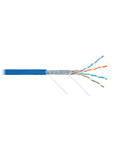 F/UTP 4pair, Cat5e, Solid, In, нг(А)-HF (NMC 4200C-BL). Кабель «витая пара» (LAN) для структурированных систем связи. NIKOMAX в Бийске