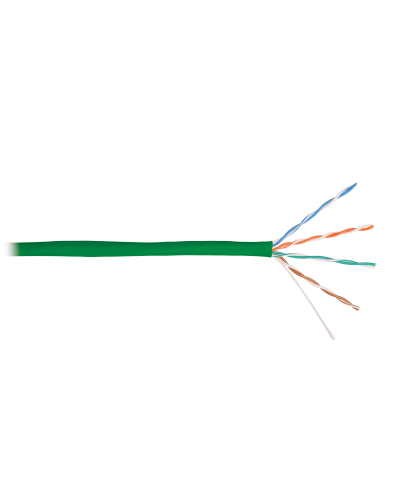 U/UTP 4pair, Cat5e, Solid, In, PVC (NMC 4100A-GN). Кабель «витая пара» (LAN) для структурированных систем связи. NIKOMAX в Бийске