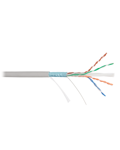 F/UTP 4pair, Cat6, Solid, In, PVC (NMC 4240A-GY). Кабель «витая пара» (LAN) для структурированных систем связи. NIKOMAX в Бийске