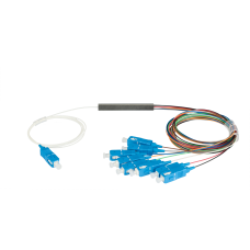 NMF-SPP1X8A1-SCU-M. Сплиттер планарный 1x8, 9/125мкм, SC/UPC, 0.9 мм. NIKOMAX