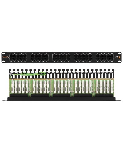 NMC-RP50UC3-1U-BK. Патч-панель 19. NIKOMAX в Бийске