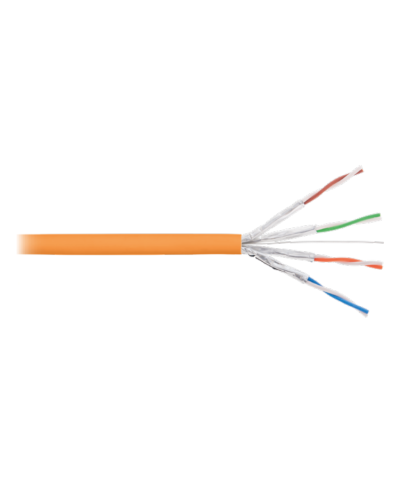 U/FTP 4pair, Cat6a, Solid, In, нг(А)-HF (NMC 9455C-OR). Кабель «витая пара» (LAN) для структурированных систем связи. NIKOMAX в Бийске