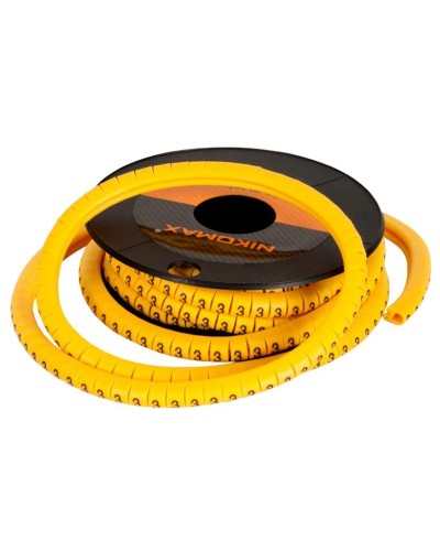 NMC-CMR-F-YL-500 (500шт). Маркер кабельный. NIKOMAX в Бийске