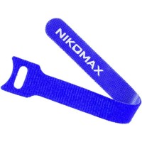 NMC-CTV210-16-SB-BL-10 (10шт). Стяжка-липучка с мягкой пряжкой. NIKOMAX